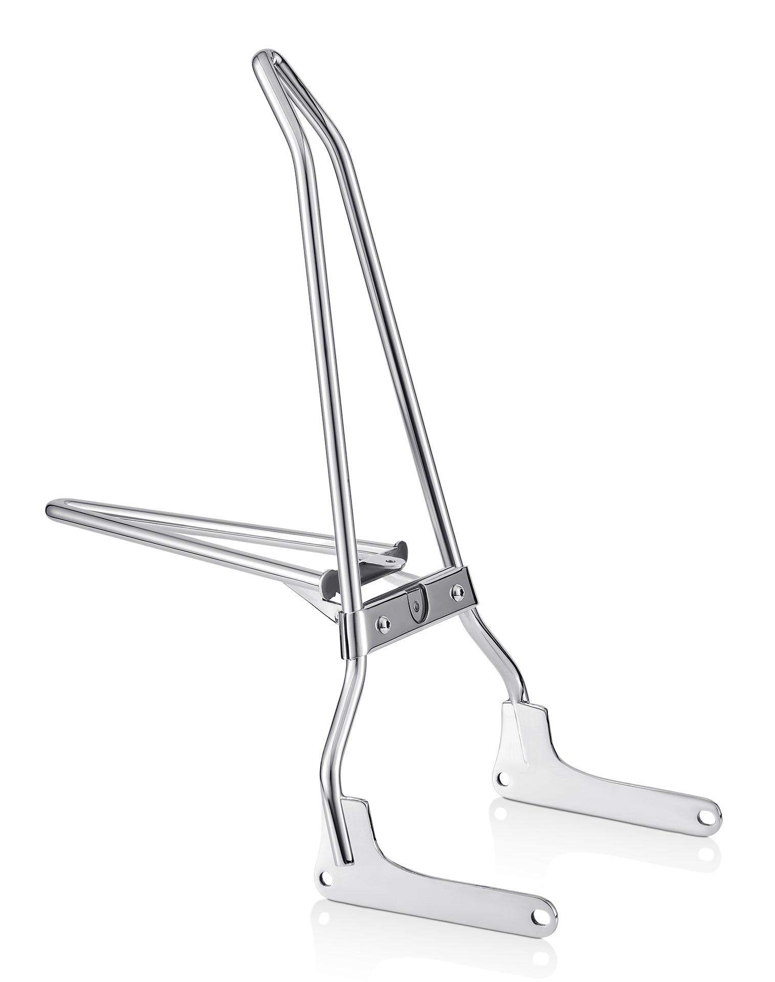 Iron Born Blade 25" Sissy Bar w/ Foldable Luggage Rack for Harley Softail Low Rider S FXLRS Chrome Main View