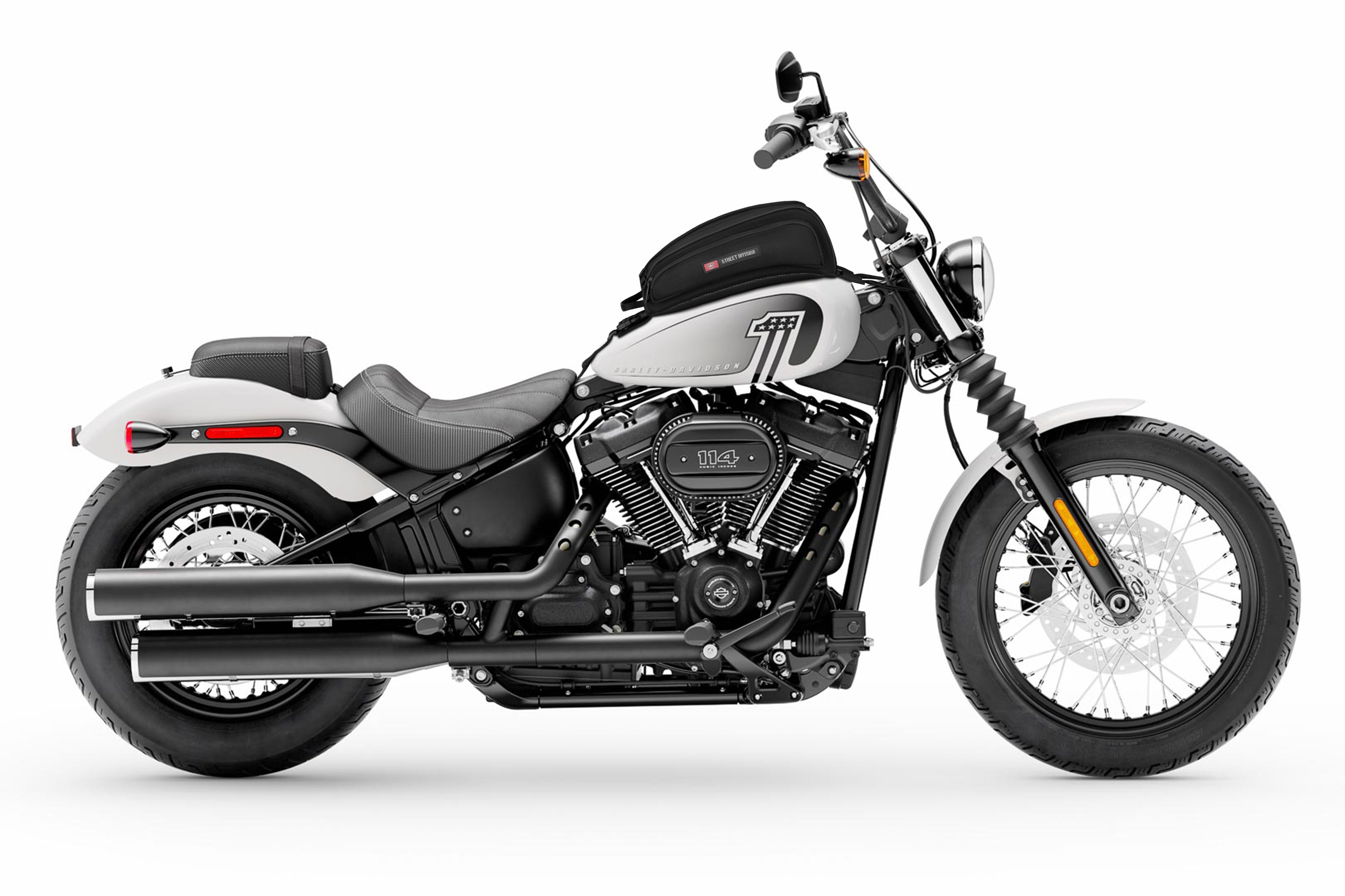 9L - Voyage Motorcycle Tank Bag for Harley Softail Bag On Bike @expand